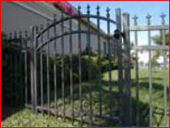 Iron gate from Tornado Fence Company, Mobile, AL